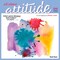 All About Attitude | 2026 12 x 24 Inch (Hanging) Monthly Square Wall Calendar | Featuring the Artwork of Renee Locks | Plastic-Free | Brush Dance | Art Paintings Inspiration Motivation